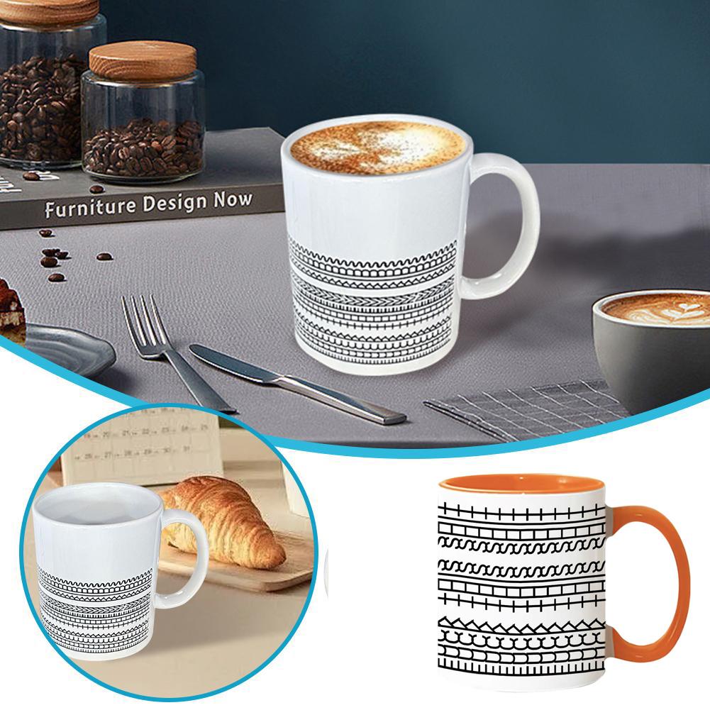 330ML Hidden Message Coffee Mug, Funny Hidden Tea Mug Ceramic Mug Coworker Office Gifts Unique Drinking Cup for Family Friends