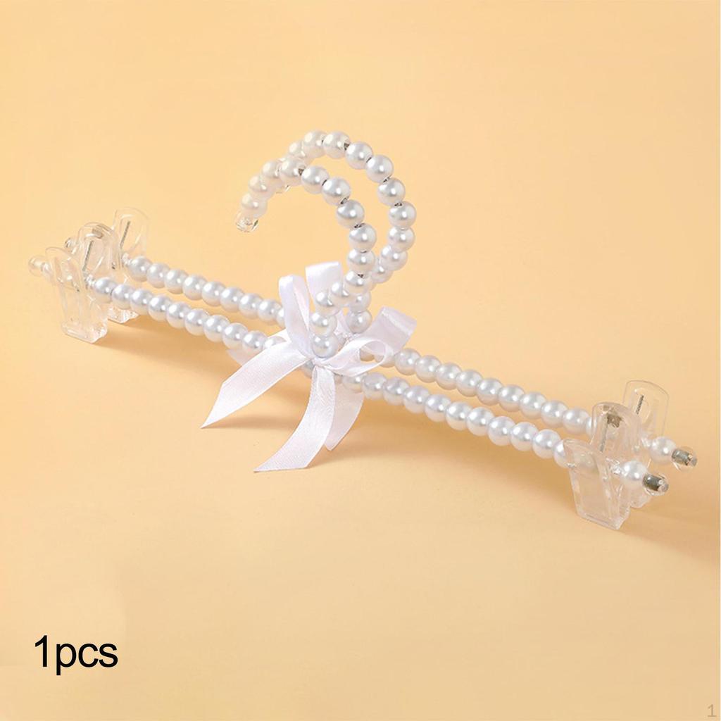 Beaded Clothes Hangers, Bowknot , Decorative Hangers for Kids Baby