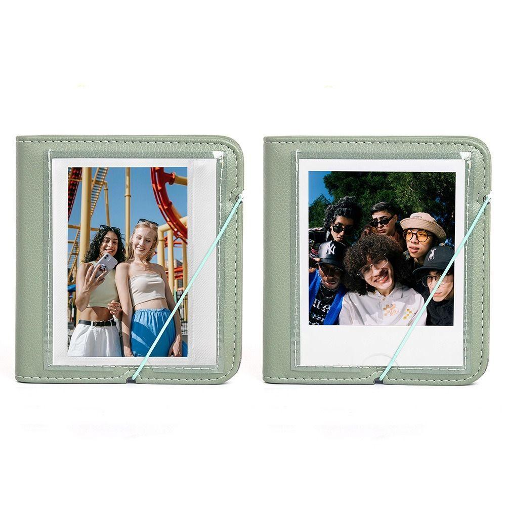 28 Pockets 5 inch-Photo Album Movie Ticket Card Organizer for Fujifilm Instax W300/W400 Household