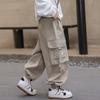 Boys Spring Autumn Casual Long Pants Big Kids Basic Trousers