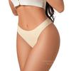 Perizoma monopezzo senza cuciture a vita bassa in seta ghiacciata intimo sexy sportivo europeo e americano comodo traspirante ad asciugatura rapida perizoma