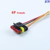 1PC 1/2/3/4/5/6Pin Waterproof Connector Electrical Terminal Quick Connector With WireSuitable For Cars Ships Etc with 10CM Wire