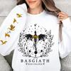 Dámské fantasy grafické mikiny pro čtenáře, mikina s knižním motivem, Čtvrté křídlo, Válečná akademie Basgiath, Jezdecký kvadrant, Pulovr