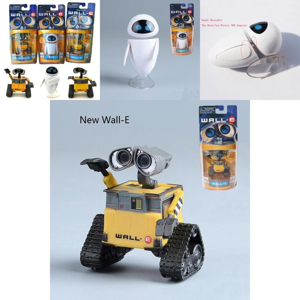 Adorable Wall-e Eve Mini Robot Action Figures Kids Gift Toy For Collectors