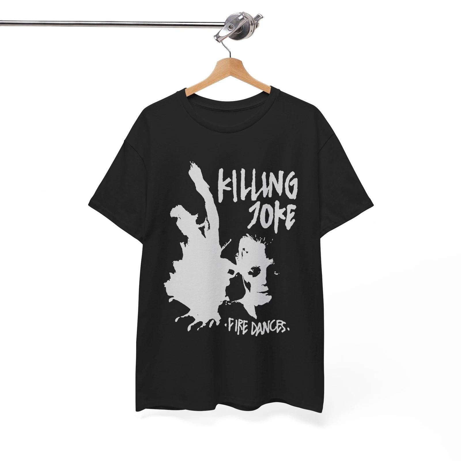 Killing Joke Fire Dances Shirt, Music Band Rock Punk Goth Metal Unisex Tee S