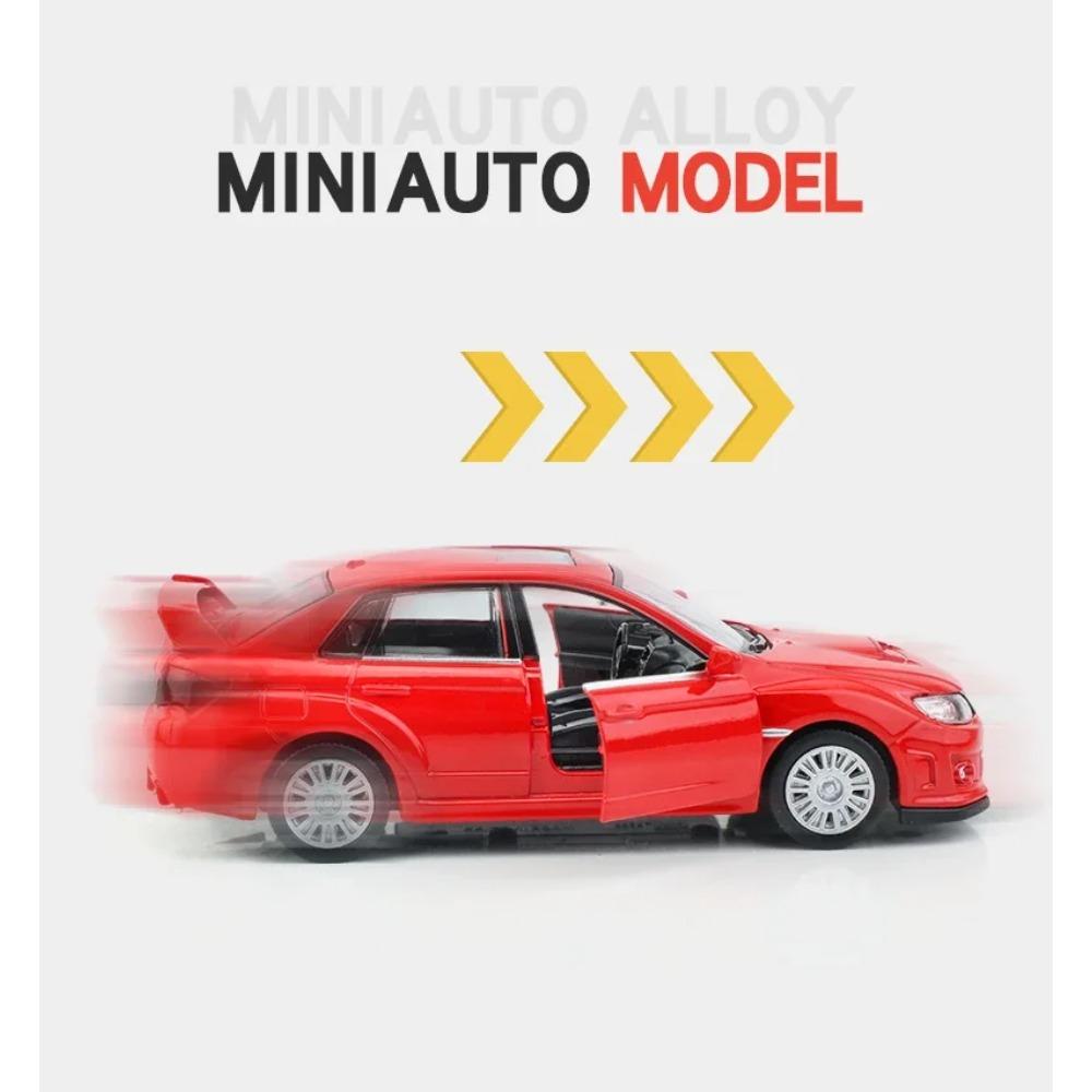 1/36 Subaru WRX STI Car Styling Licensed Diecast Car Model Toy Alloy Metal High Simulation for Collection Gifts F44