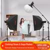 TCHD Jinbei EF150pro Dual LED Live Photography Light Kit (CN version)