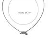 Fashion Spring Spike Pendant Necklace Adjustable Choker Simple Collar Necklace Party Jewelry Hip Hop Clavicle Chain