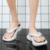 MCTIN Unisex Flip Flop Summer Beach Shoes Non Slip Platform Slippers for Women 5cm Soft Thick Sole Man's EVA Slipper