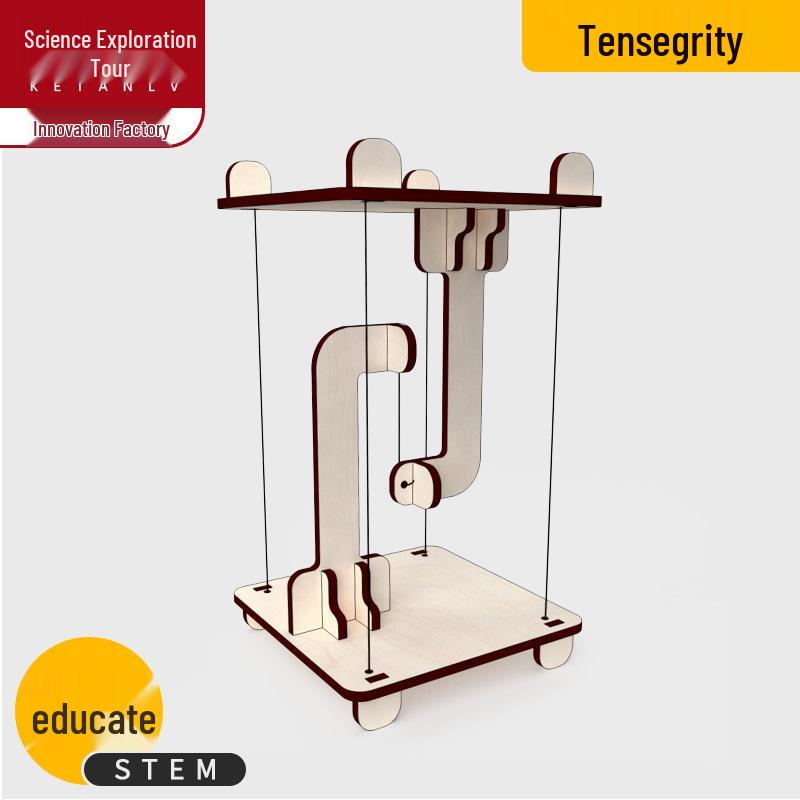 Elementary School Tensegrity Structure Science Experiment Toy Puzzle