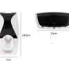 No-Drill Toothbrush Holder & Automatic Toothpaste Dispenser Wall-Mounted Set