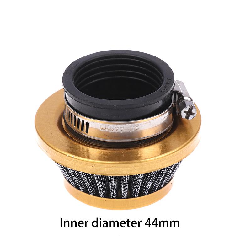 1 Piece Push Mini Moto Pocket Bike Atv Quad Motorcycle Parts Universal 35Mm-60Mm Air Filter Clearner For Gas Motorized Bicycle