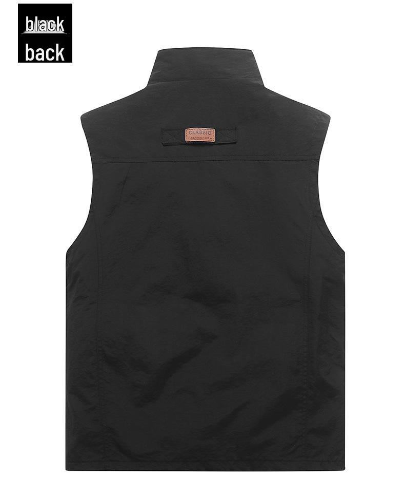 Custom Multi-Pocket Photography Vest - Unisex Workwear Jacket