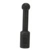 Heavy-Duty Carbon Steel Ball Gouge 5/8-11 Threads Black Sphere Rotary Burr Abrasive Teeth Spherical Grinding Head Wood Carving