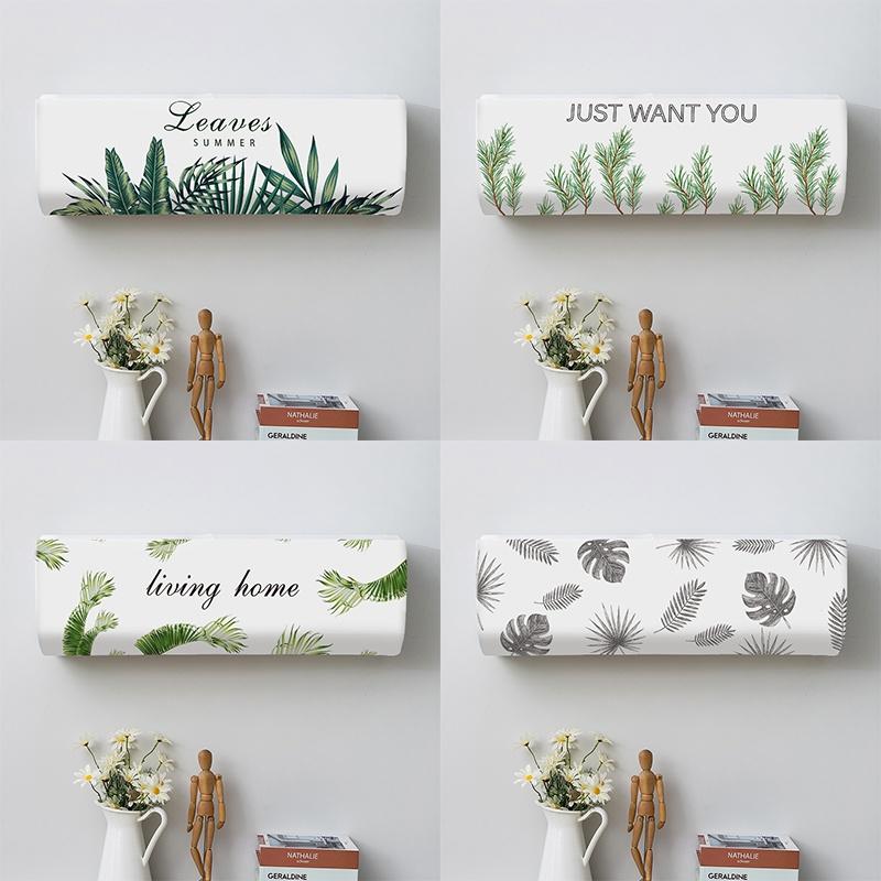 Nordic Air Conditioner Deksel Innendørs Pastoral Hengende Air Conditioning Beskyttelsesklut Støvtett deksel Ins Home Decor Protection Case