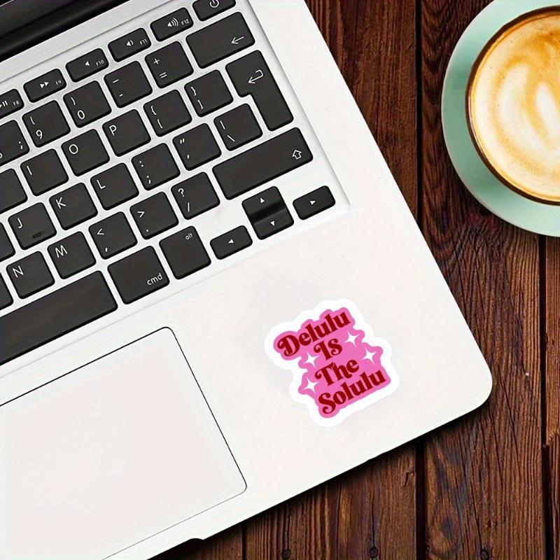 Fuel Your Delusions/ Delulu Is The Solulu Sticker/ Meme/ Manifesting/ Water Bottle Sticker