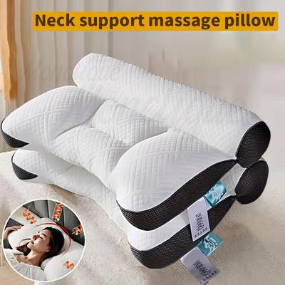 1PCS Sleep Pillow Neck Massage Ergonomic Pillow Help Comfortable Sleeping Memory Foam Pillow Core Cervical Orthopedic Bed Pillow