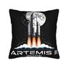 Back to the moon  Artemis II Pillowcase Merch Soft Cushion Cover Decorative  Pillow Case Cover Home Multi Size