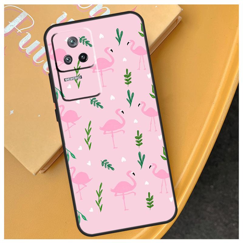 Flamingo Bird Funda For Xiaomi 17 Pro Max 15 14 Ultra 13T 14T 15T POCO X7 Pro X5 X6 F6 F5 F7 F8 Ultra Case