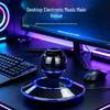 Bluetooth Speaker: Magnetic Levitation Ornament for Rotating Desktop Audio Décor