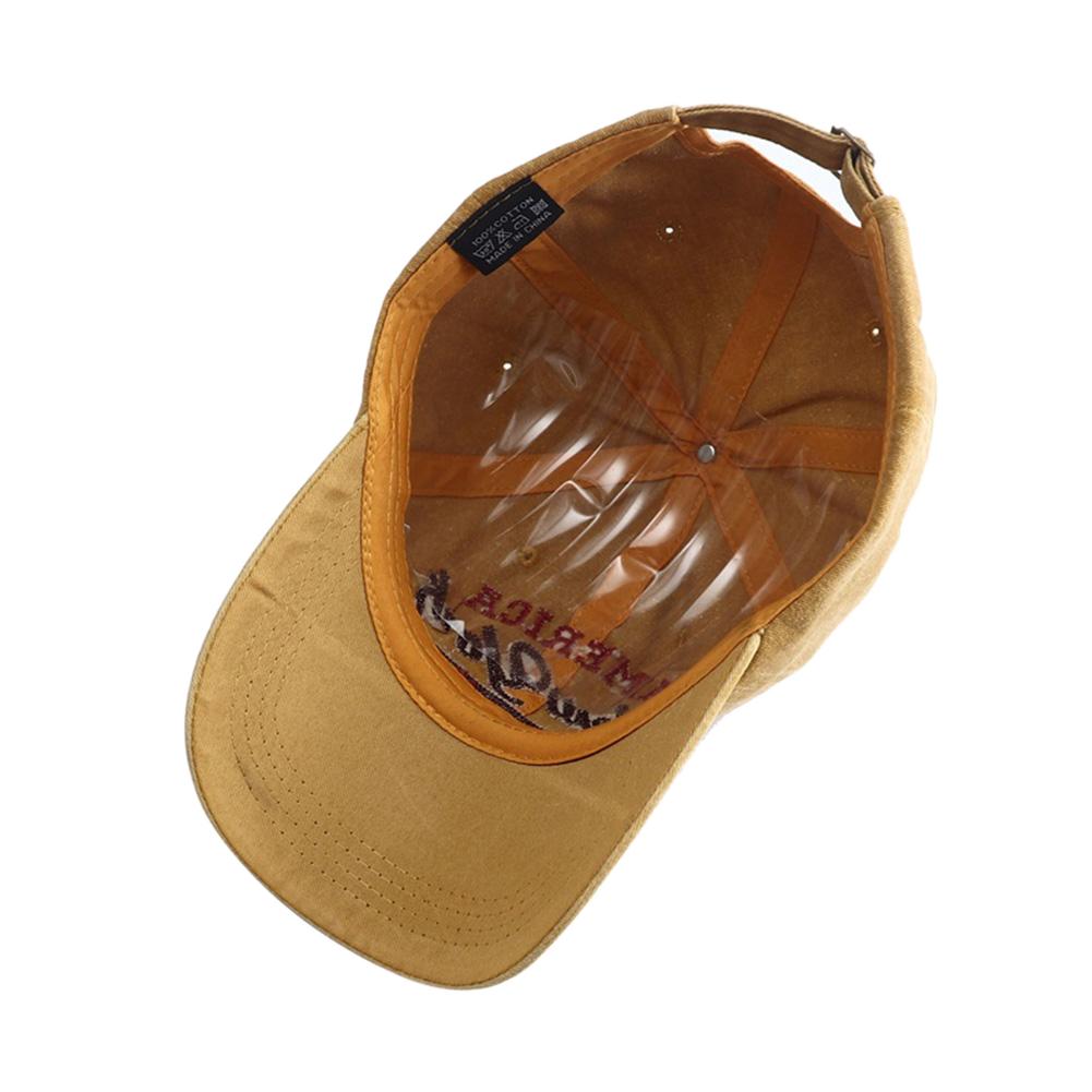 Retro Letter Embroidered Baseball Cap For Women Men Hip Hop Fishing Snapback Hat Women'S Washed Old Duckbill Cap Gorras Hombre