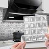 10pcs 3D Self Adhesive Wallpaper Waterproof Wall Decals Retro Crystal Tile Wall Sticker  Bathroom