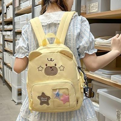 School Wind Puppy Kindergarten Schoolbag Children Cartoon Wind Bag Girl Leisure Cute Backpack.