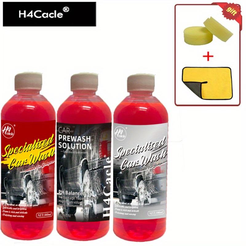 300ml Concentrated Car Wash Liquid Auto Foam Wash Wax Super Foam Automotive Shampoo Vehicle Cleaner for Car Washing Supplies