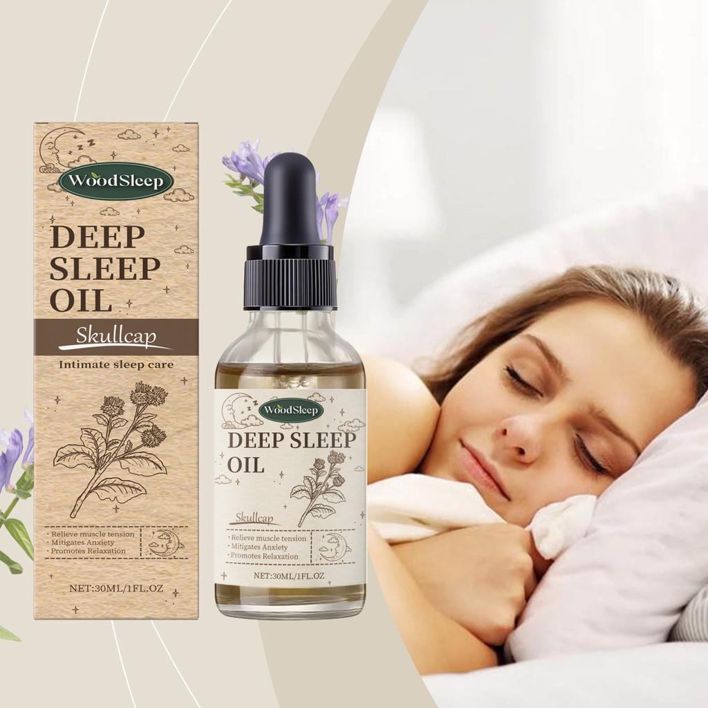 Relaxing Huangqin Woodsleep Sleep Oil For Calming Sleep And Nourishing Skin 30ml Perfect For Every Night