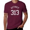 Detroit 313 T-Shirt korean fashion boys whites mens t shirts casual stylish