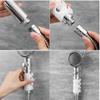 Movable Shower Head Holder With Suction Cup Adjustable Reusable Silicone Punch-Free Shower Holder Bathroom Hooks Accessories
