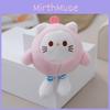 Adorable Plush Cat Keychain Cute Stuffed Animal Doll For Bags And Keys