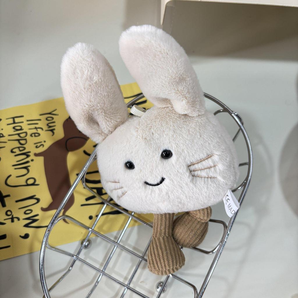 Disponibile: Peluche coniglio piccolo giocoso - Figura di bambola carina Ciondolo regalo
