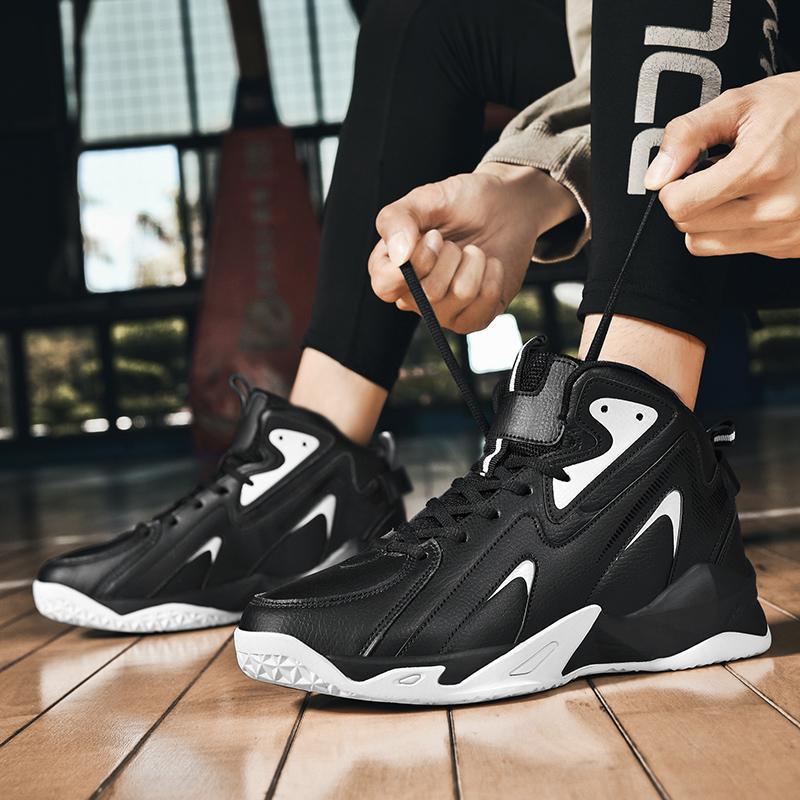 Casual High-top Platform Dad Shoes, Four-season Breathable Basketball Shoes, Youth Outdoor Fashion Sports Running Shoes