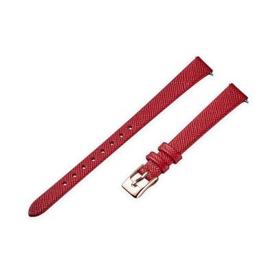 [DUAMOR] DUAMOR Women's Leather Band Compatible Cowhide Strap DAB3201L-RD(RG) 10mm