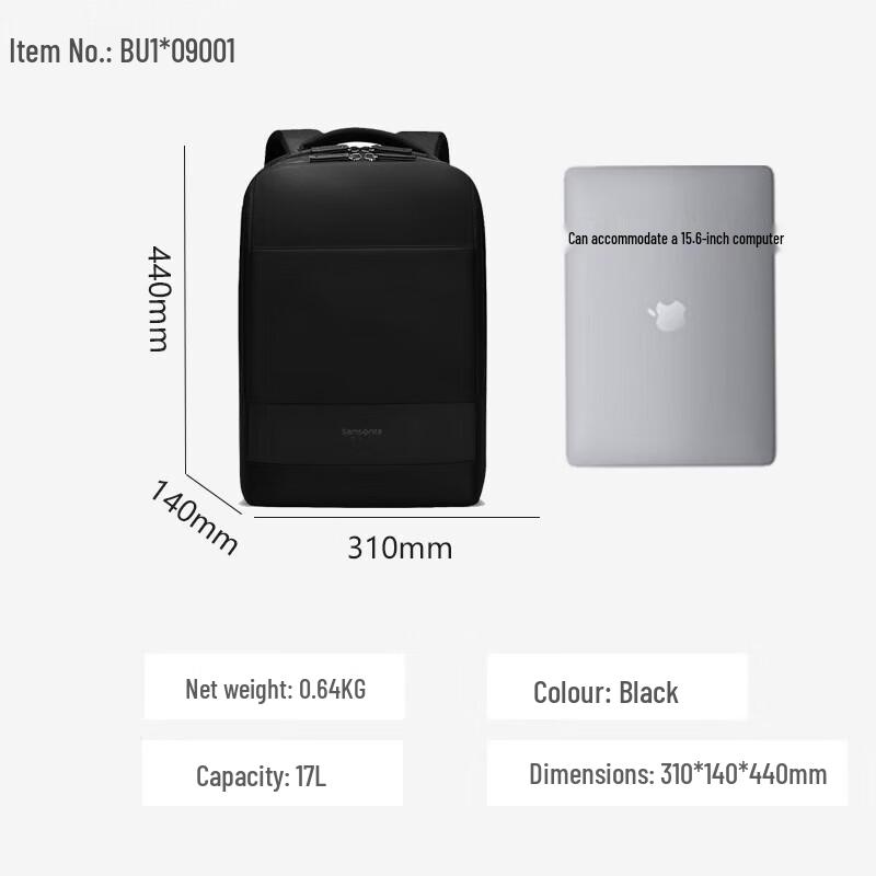 Samsonite Ultralight Business Laptop Backpack