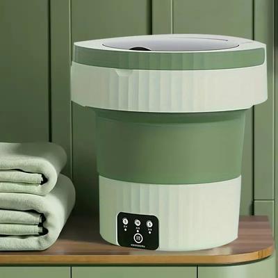 7L Portable Small Foldable Washing Machine, Suitable For Socks, Underwear, Underwear, Household Mini Washing Machine
