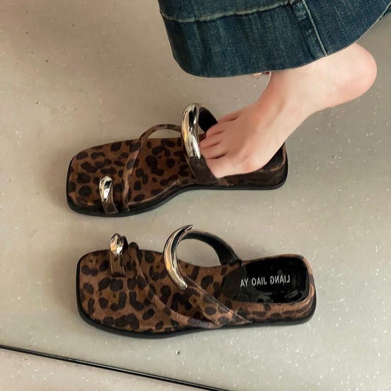 Thick-soled Height-increasing Shoes One-shoulder Slippers New Cool Slippers