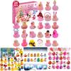 Delightful Festive Rubber Duck Blind Box For Kids Stress Relief Fun Advent Calendar Gift