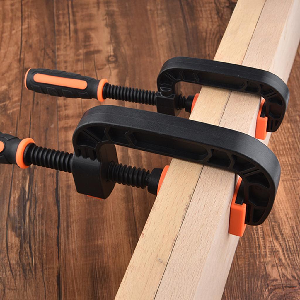 C-Clamps for Woodworking Adjustable Strong Clamping Force C Clamp for Most DIY Woodworking