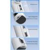 Quiet Handheld Fan 6 Speed Mini Cooling Desk Fan USB-White 1