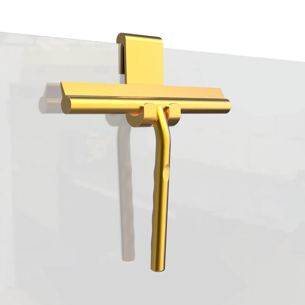 Silicone Glass Wiper - Patented Design for Windows, Showers, and Cars