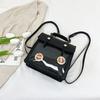 Trendy 2024 Summer New Vintage Minimalist Stylish Backpack For Women With Pu Material