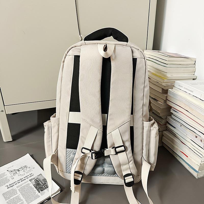 School Bag New High Value Niche Design Backpack Couple Lightweight Simple Travel Large Capacity Backpack