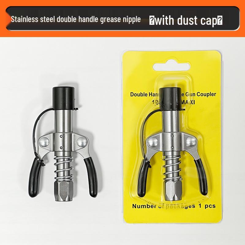 Self-Locking Grease Gun Nozzle – High-Pressure Locking Pliers Type Accessory