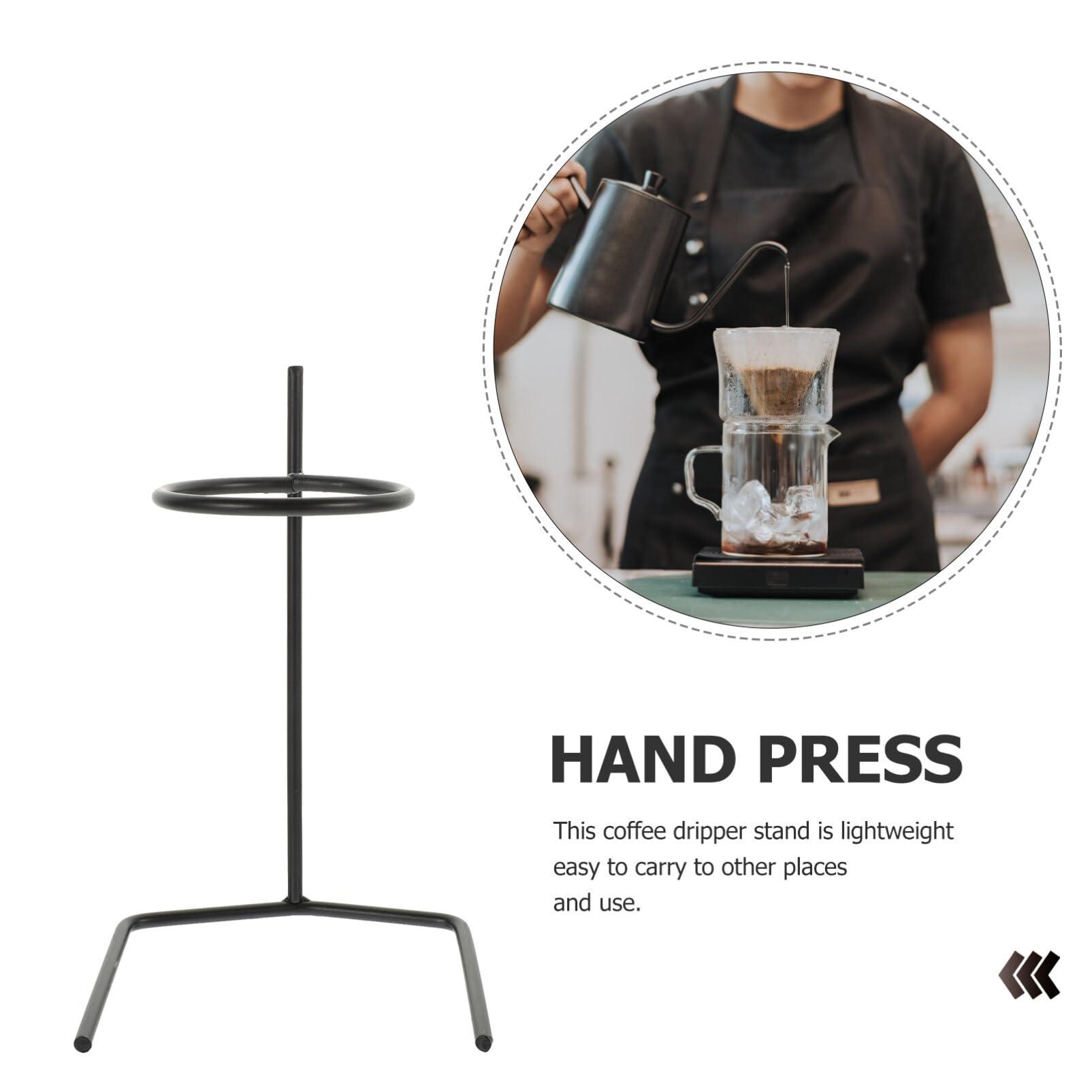 

Iron Coffee Drip Filter Stand Holder Pour Over Coffee Brewing Equipment Display Rack for Cafe Use Type A