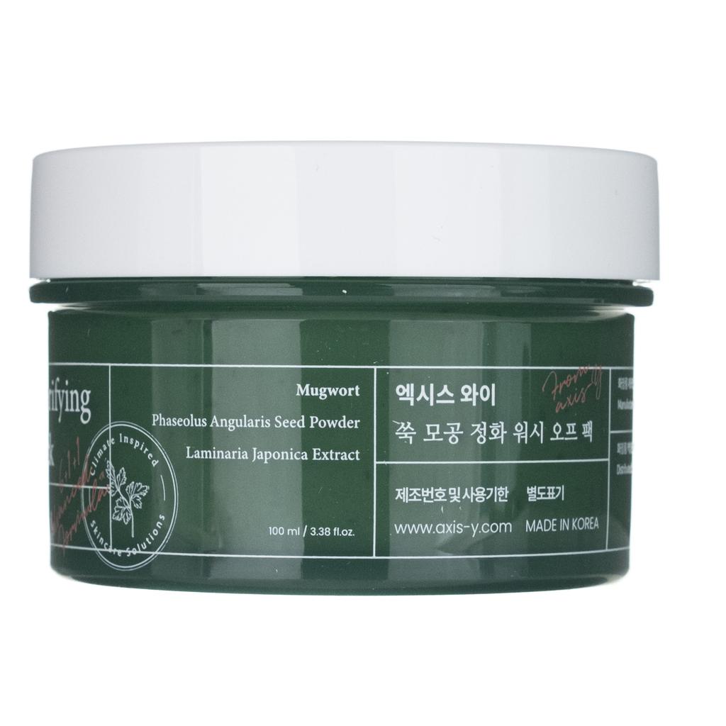 Axis-Y Mugwort Pore Clarifying Wash-Off Pack Facial Mask 100ml