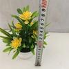 Artificial Flower Potted Plant - Fake Flower Model for Wedding Party Decoration Home Office Ornament Plastic Simulation Greenery