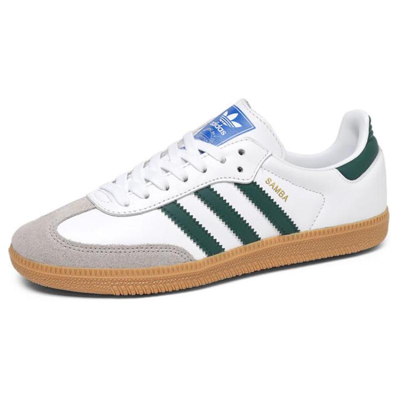 Adidas Samba OG White Collegiate Green Gum Sneakers IE3437