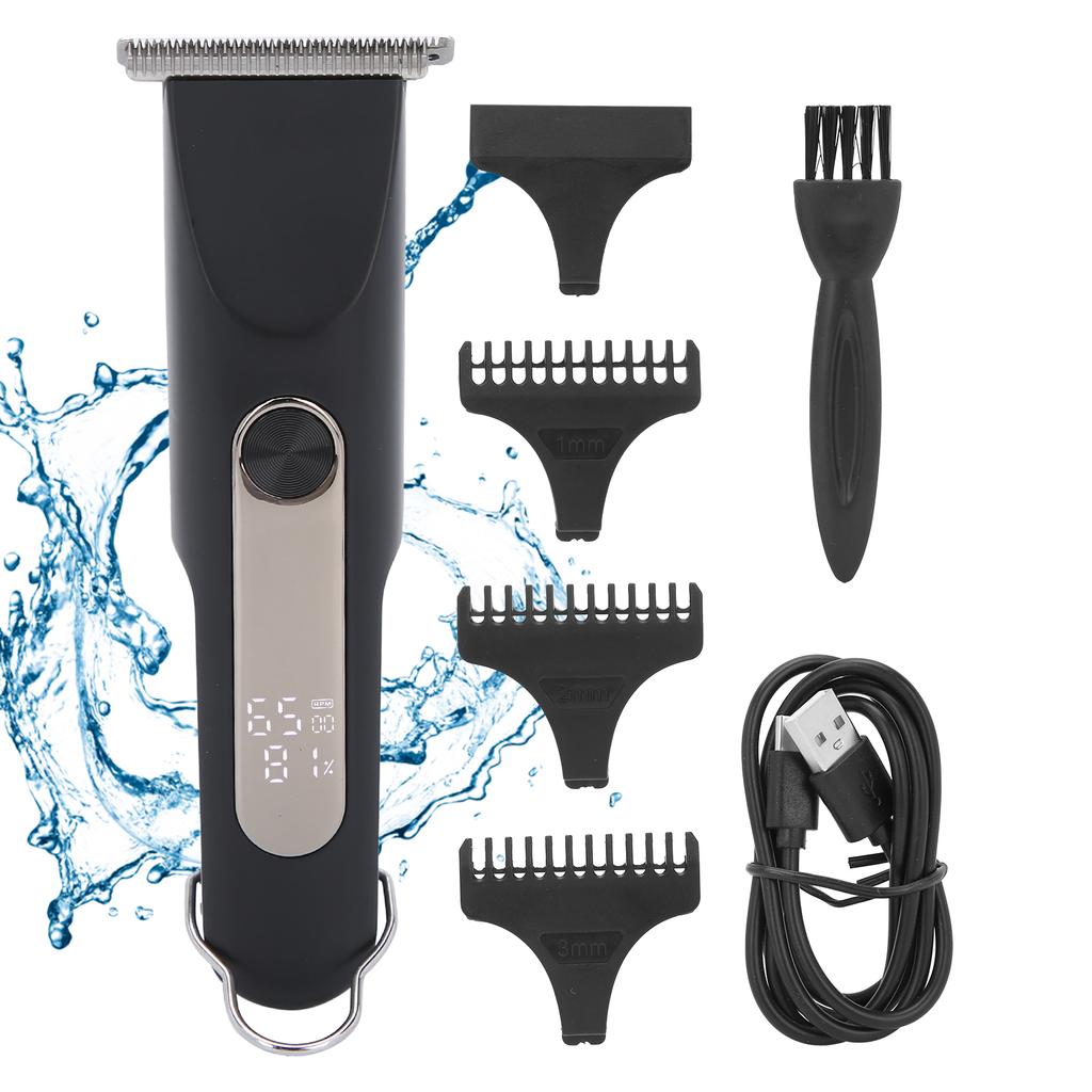 Electric Hair Clippers Rechargeable Cordless Haircutting Clipper Adjustable Blade Hair Trimmer